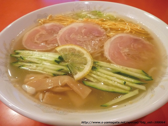 廣東の冷やしやまぶき麺